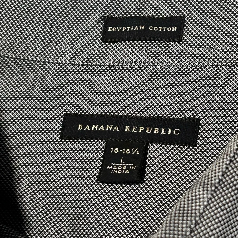Banana Republic Charcoal Dress Shirt